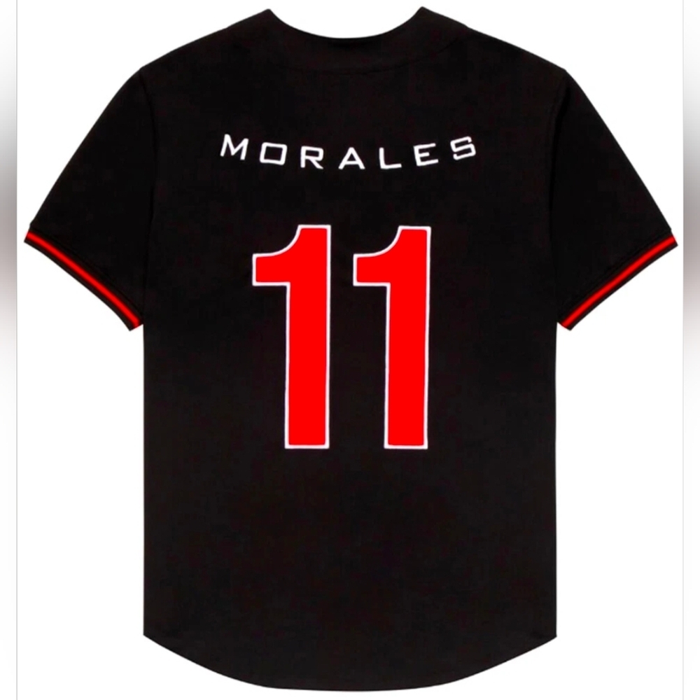 Marvel Spider-Man Miles Morales Baseball Jersey BoxLunch Exclusive Mens Sz XL - Picture 3 of 9